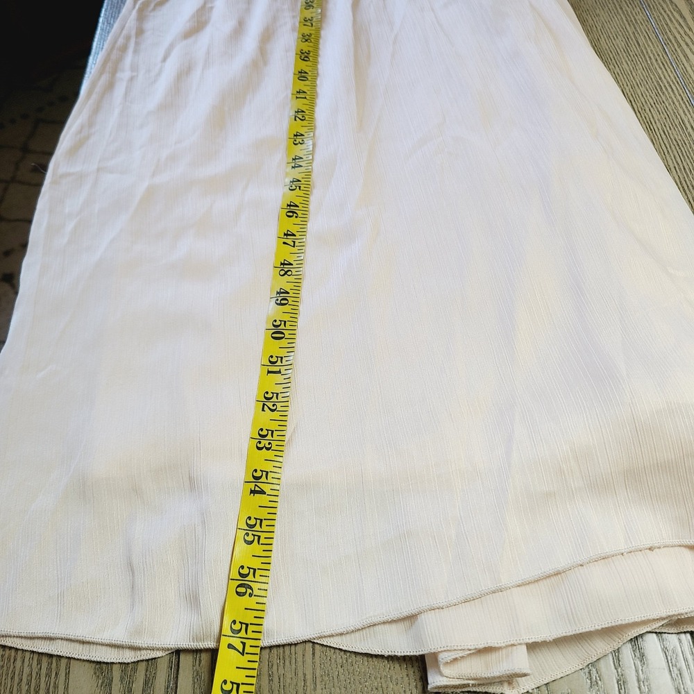 NEW Baltic Born‎ Birdie Maxi Dress S Cream Beige Silky Flowy V-Neck Formal Boho - Picture 13 of 13